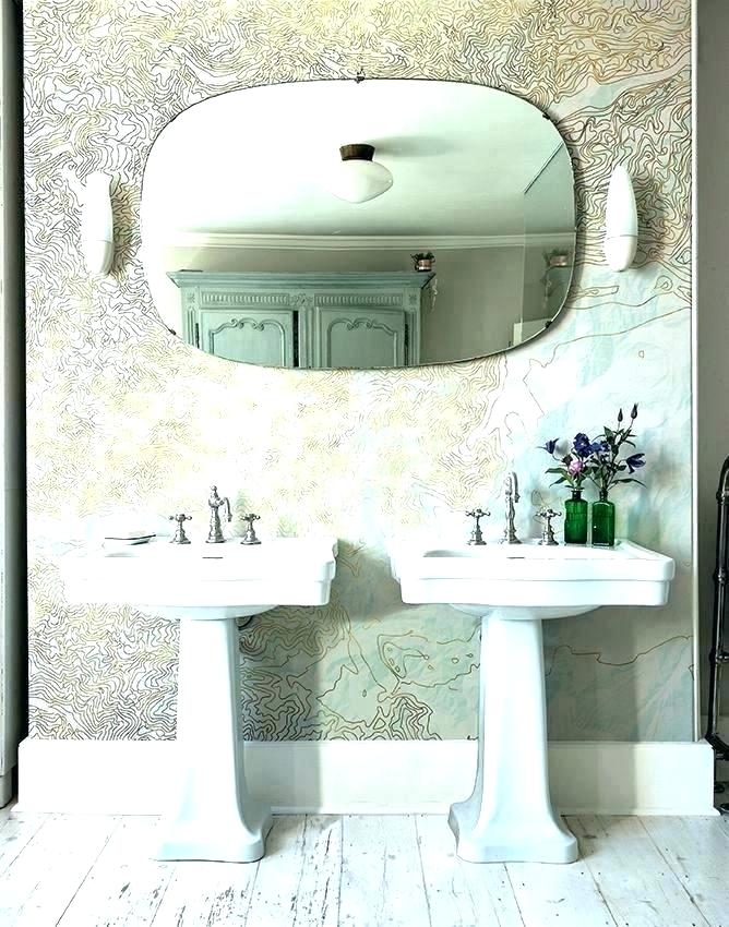 Best Wallpaper For Bathrooms Bathroom Wallpaper Ideas - Brainstorm Wall&deco - HD Wallpaper 