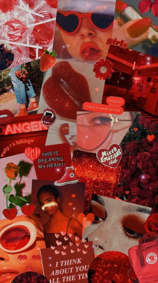 Red, Wallpaper, And Aesthetic Image - Aesthetic Backgrounds - HD Wallpaper 