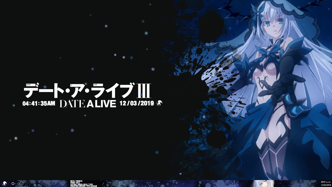 Date A Live Origami Devil - HD Wallpaper 