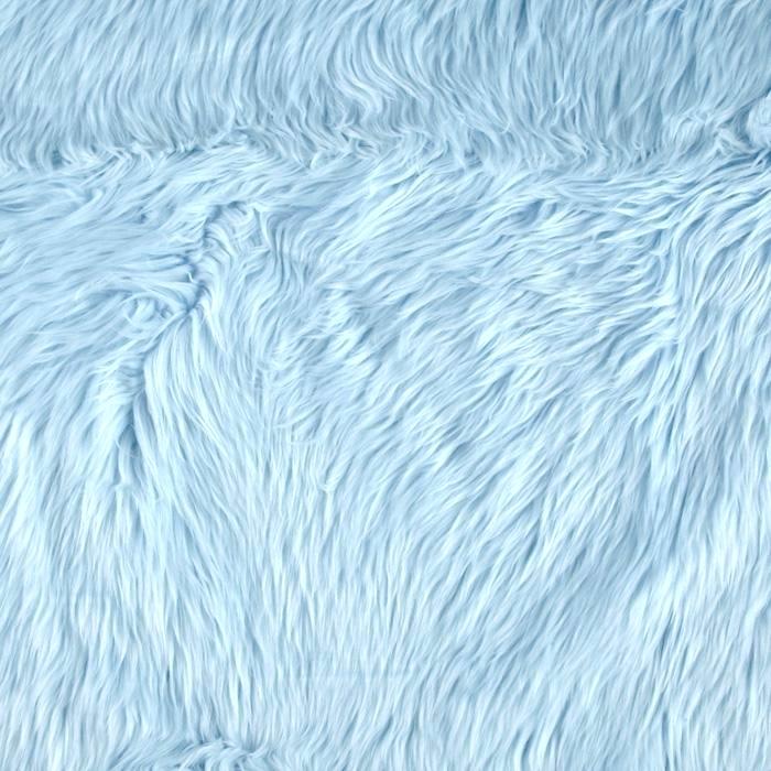 Fuzzy Wallpaper Faux Fur Luxury Shag Baby Blue Discount - Light Blue Fluffy Fabric - HD Wallpaper 