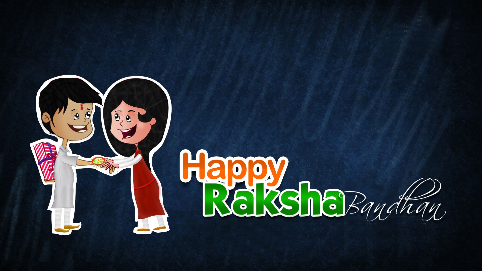 Happy Raksha Bandhan Images Animated - 1920x1080 Wallpaper 
