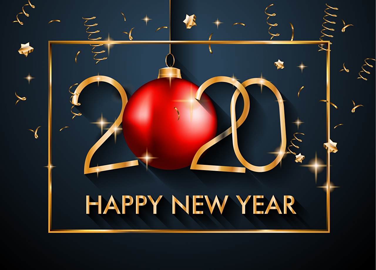 New Year Greetings 2020 - HD Wallpaper 