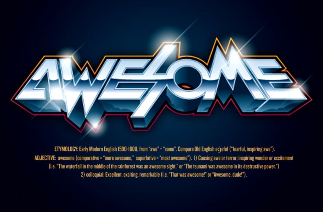 Most Beautiful Awesome Image Incredible Images Photos - Design Of The Word Awesome - HD Wallpaper 