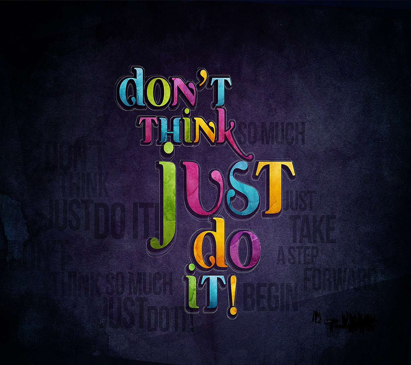 Wallpaer,just Do It, - Nike Just Do It Logo - HD Wallpaper 