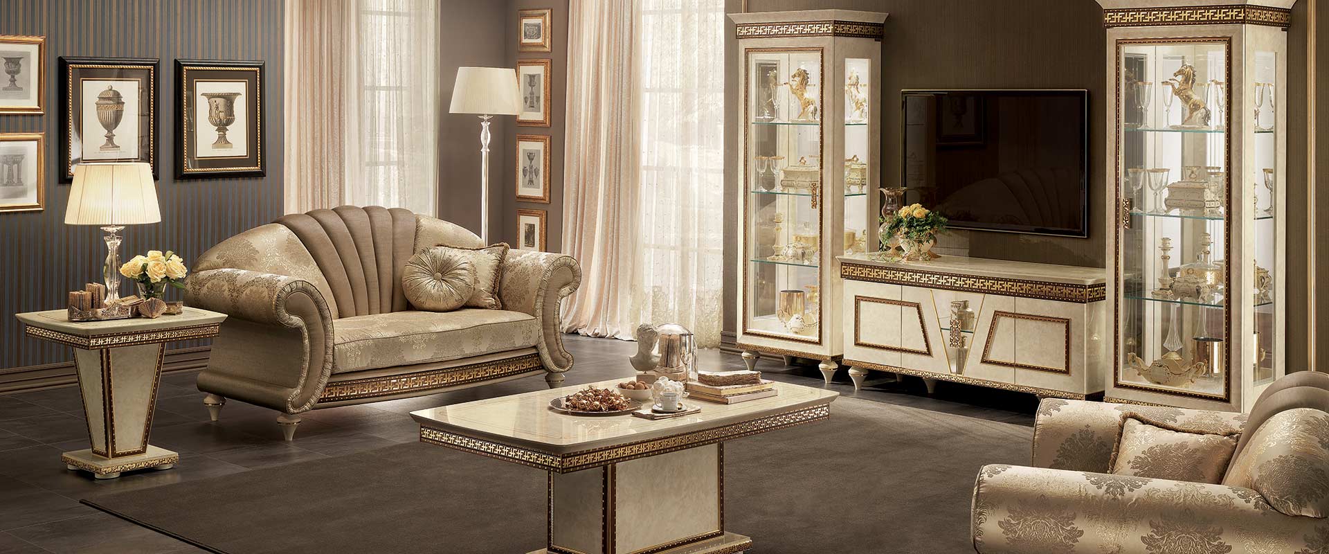 Arredoclassic Italian Classic Furniture For Your Home - Living Room New Classic Furniture - HD Wallpaper 