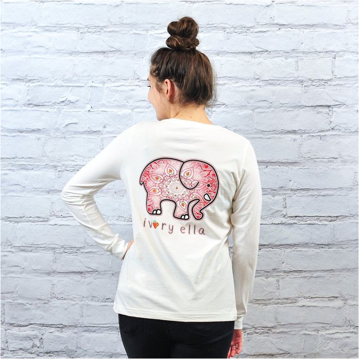 Ivory Ella Wallpaper - Long-sleeved T-shirt - HD Wallpaper 