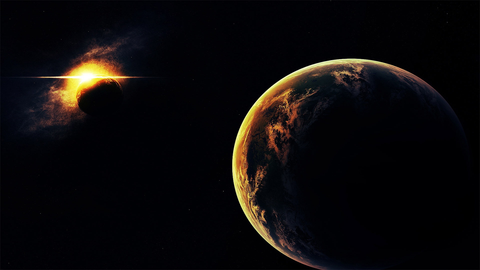 Lunar Eclipse Hd Wallpaper - Hd Wallpaper Of Moon Eclipse - HD Wallpaper 