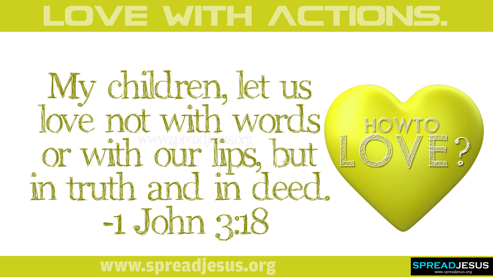 How To Lovelove With Actions - Bible Love Words - HD Wallpaper 