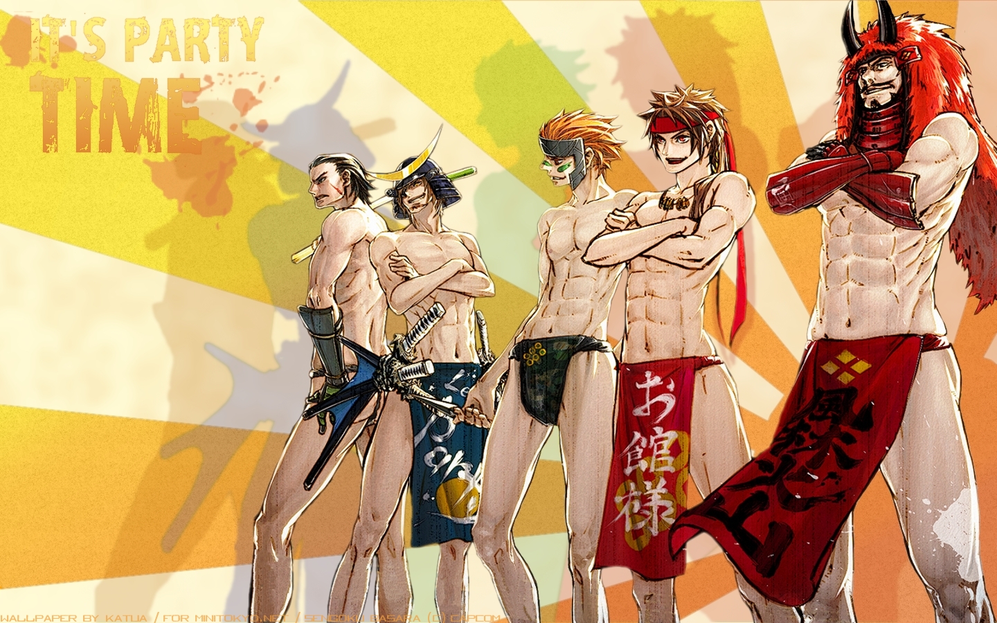 Sengoku Basara Wallpaper - Sengoku Basara 2 - HD Wallpaper 