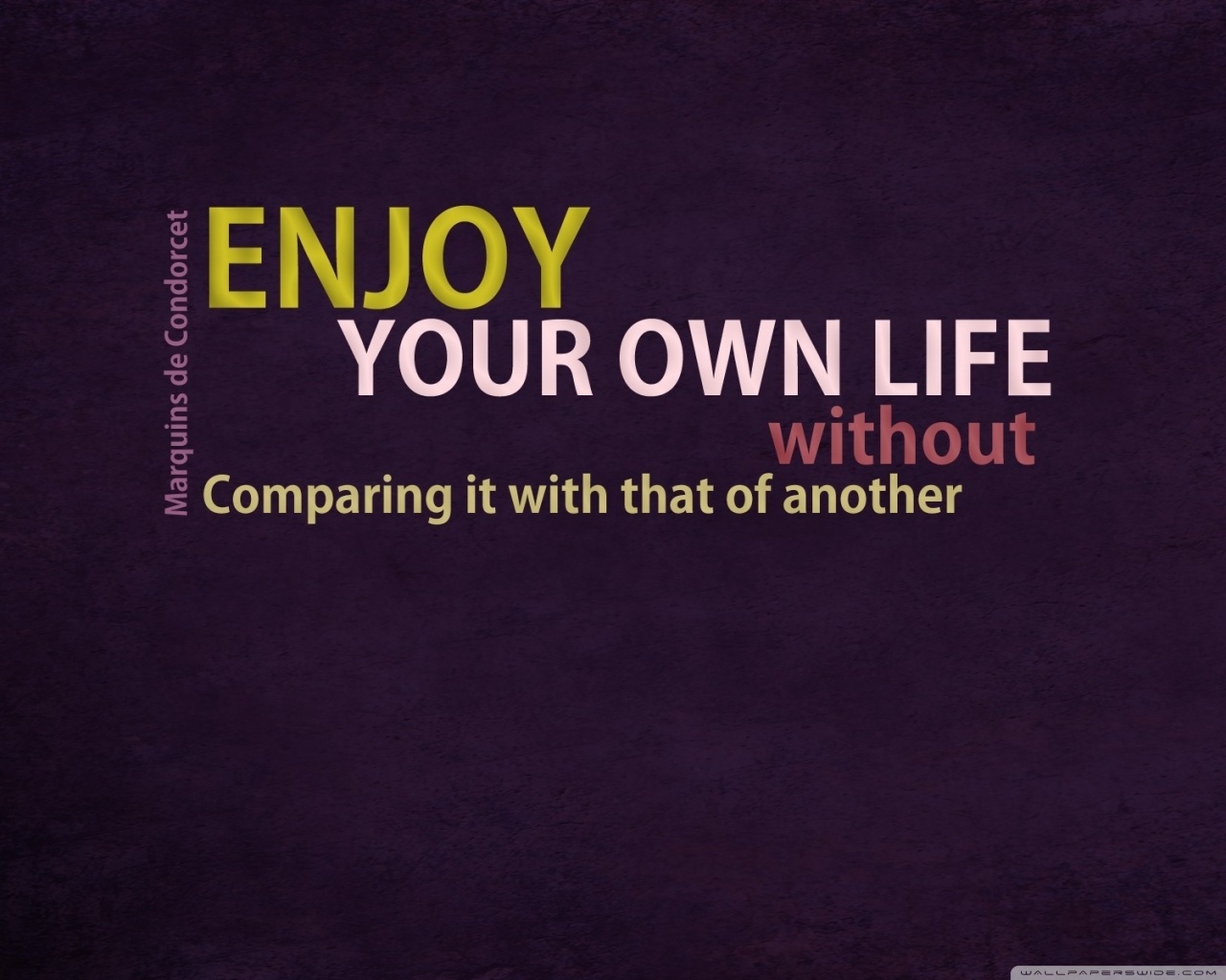 Life Slogan - HD Wallpaper 