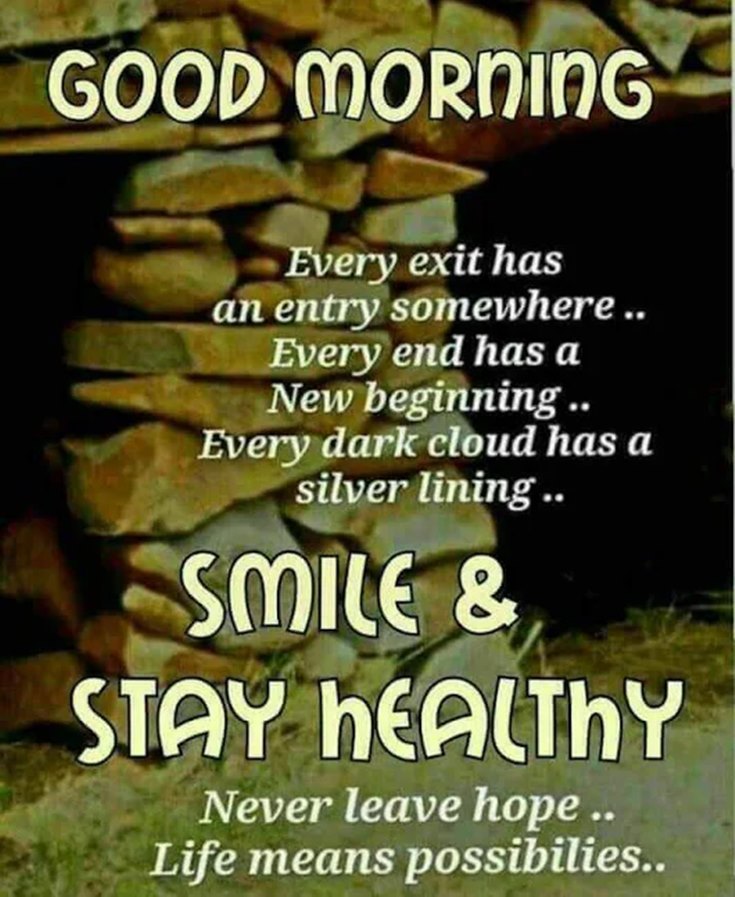 Amazing Quote Good Morning - HD Wallpaper 