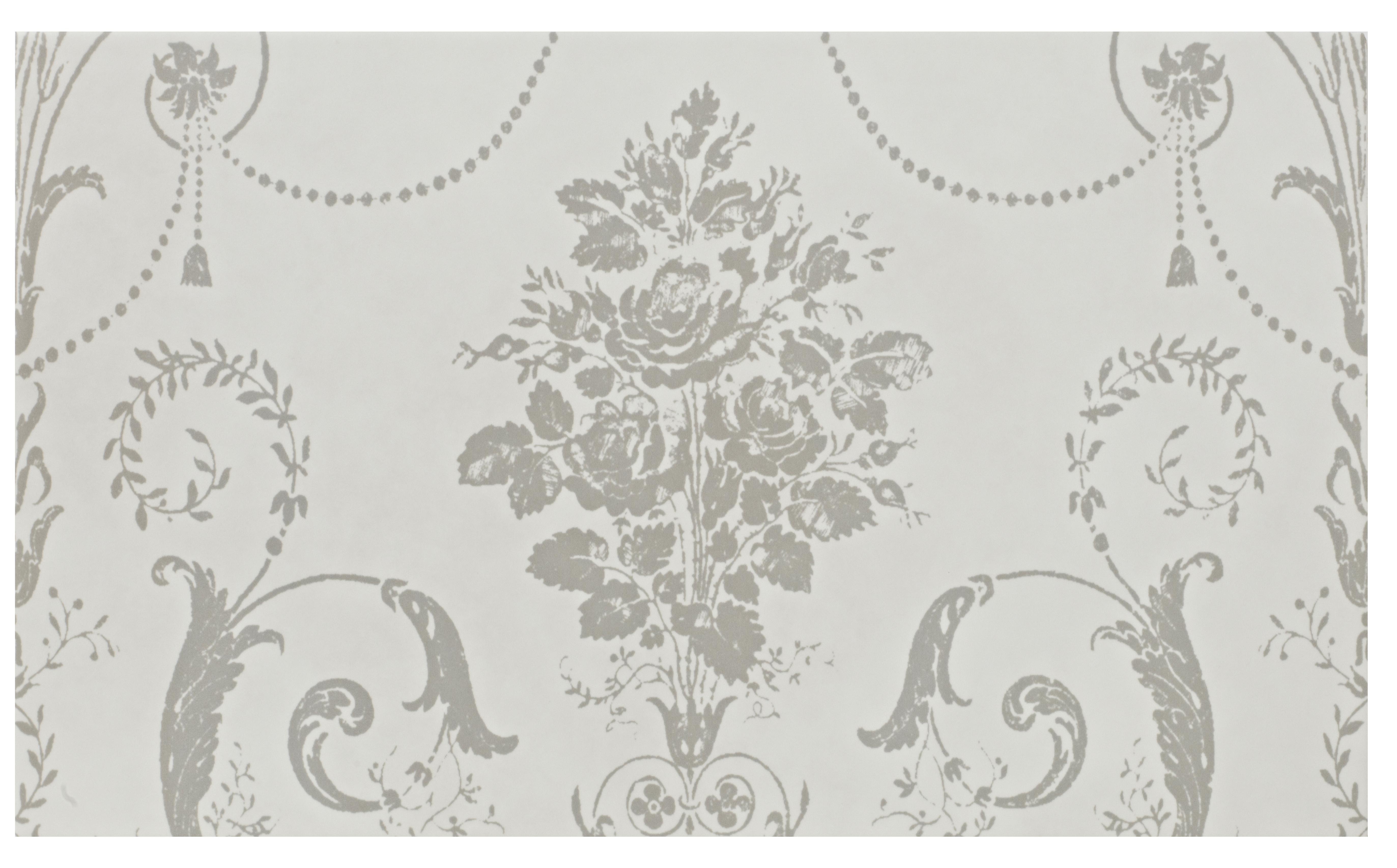 Laura Ashley Paisley Wallpaper - Laura Ashley Josettewhite Decor Wall Part - HD Wallpaper 