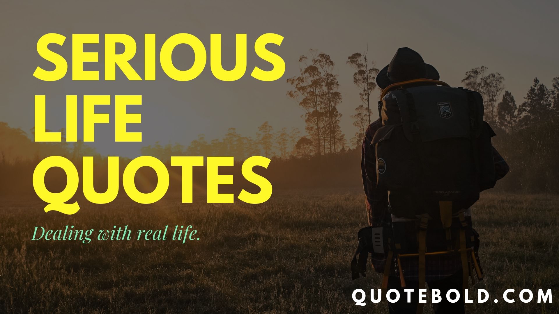 Serious Life Quotes - Life Quotes - HD Wallpaper 