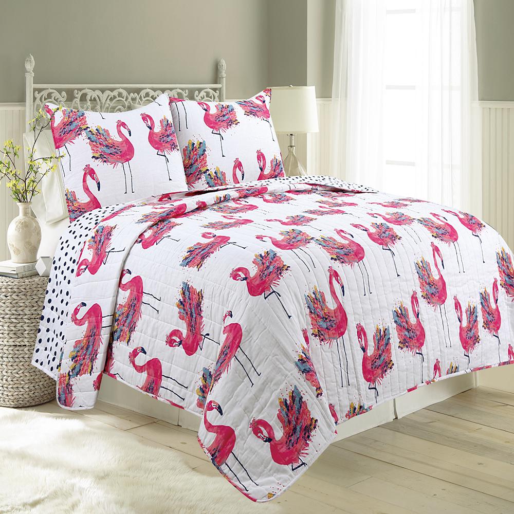 Flamingo Comforter Set Full - HD Wallpaper 