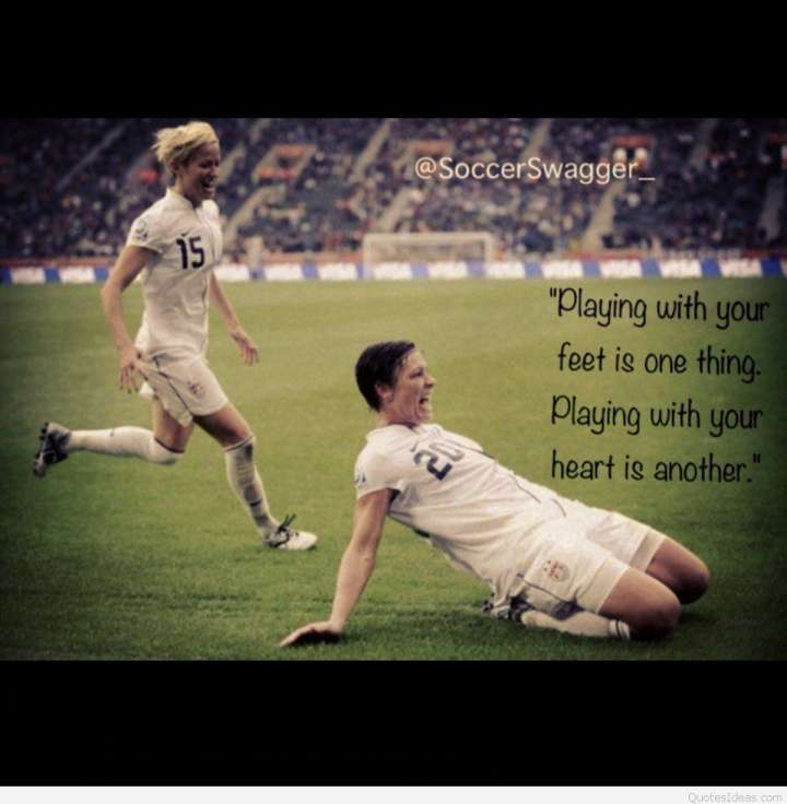Soccer Friendship Quotes And Best Inspirational Soccer - Megan Rapinoe Soccer Quotes - HD Wallpaper 