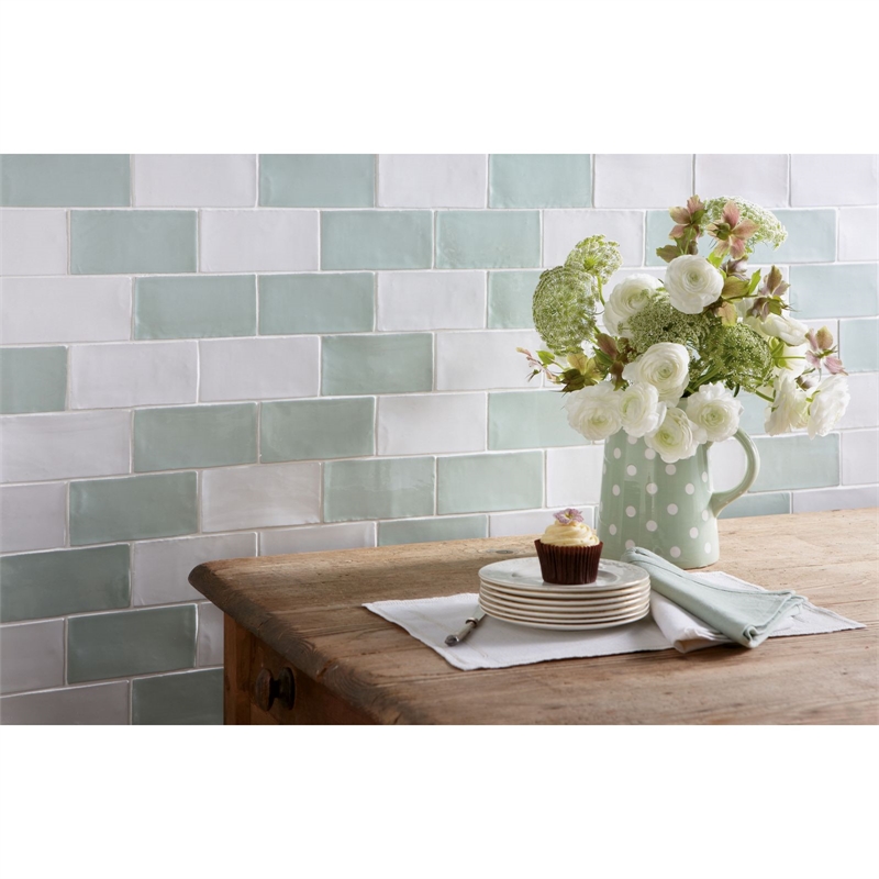 Stockists Of Discontinued Laura Ashley Wallpaper - Artisan Kitchen Wall Tiles - HD Wallpaper 