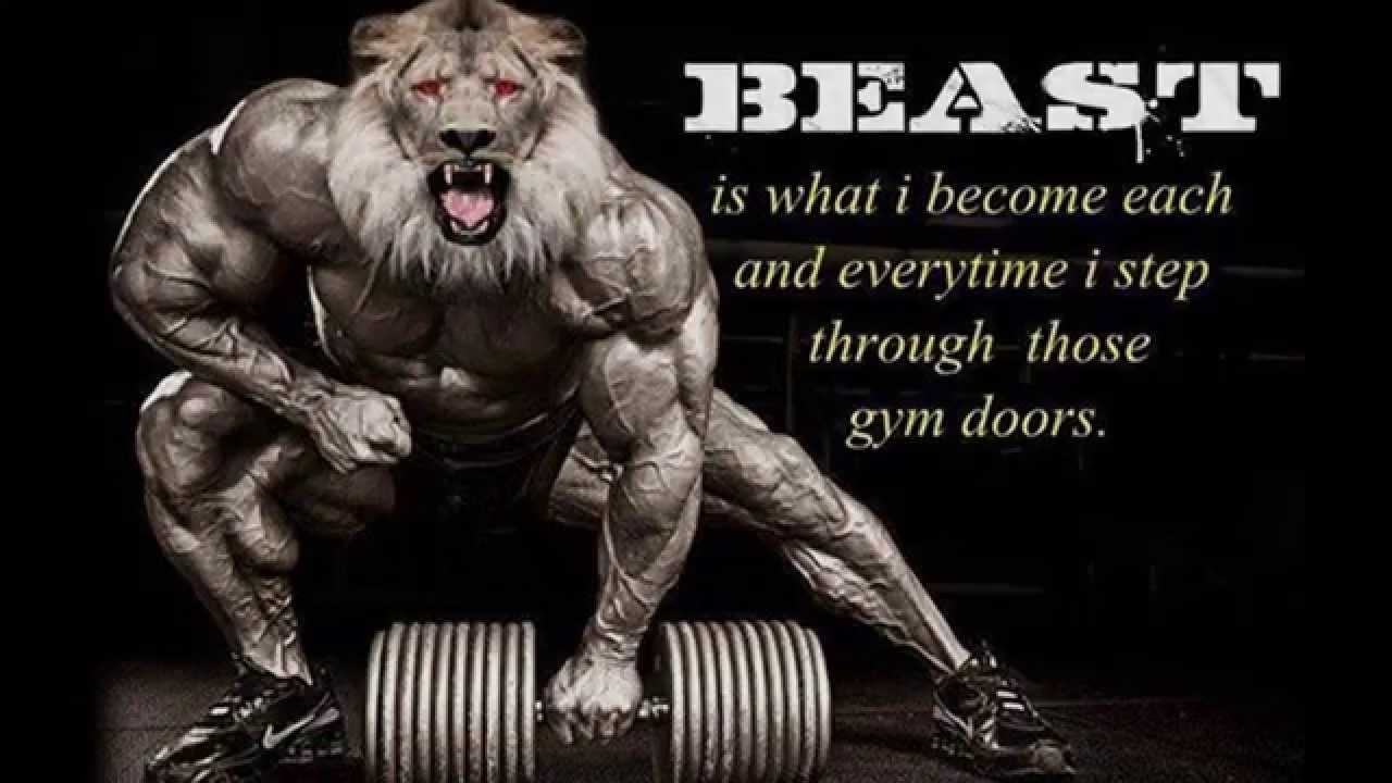 Motivational Workout Quotes - Beast Gym Motivational Quotes - 1280x720  Wallpaper 