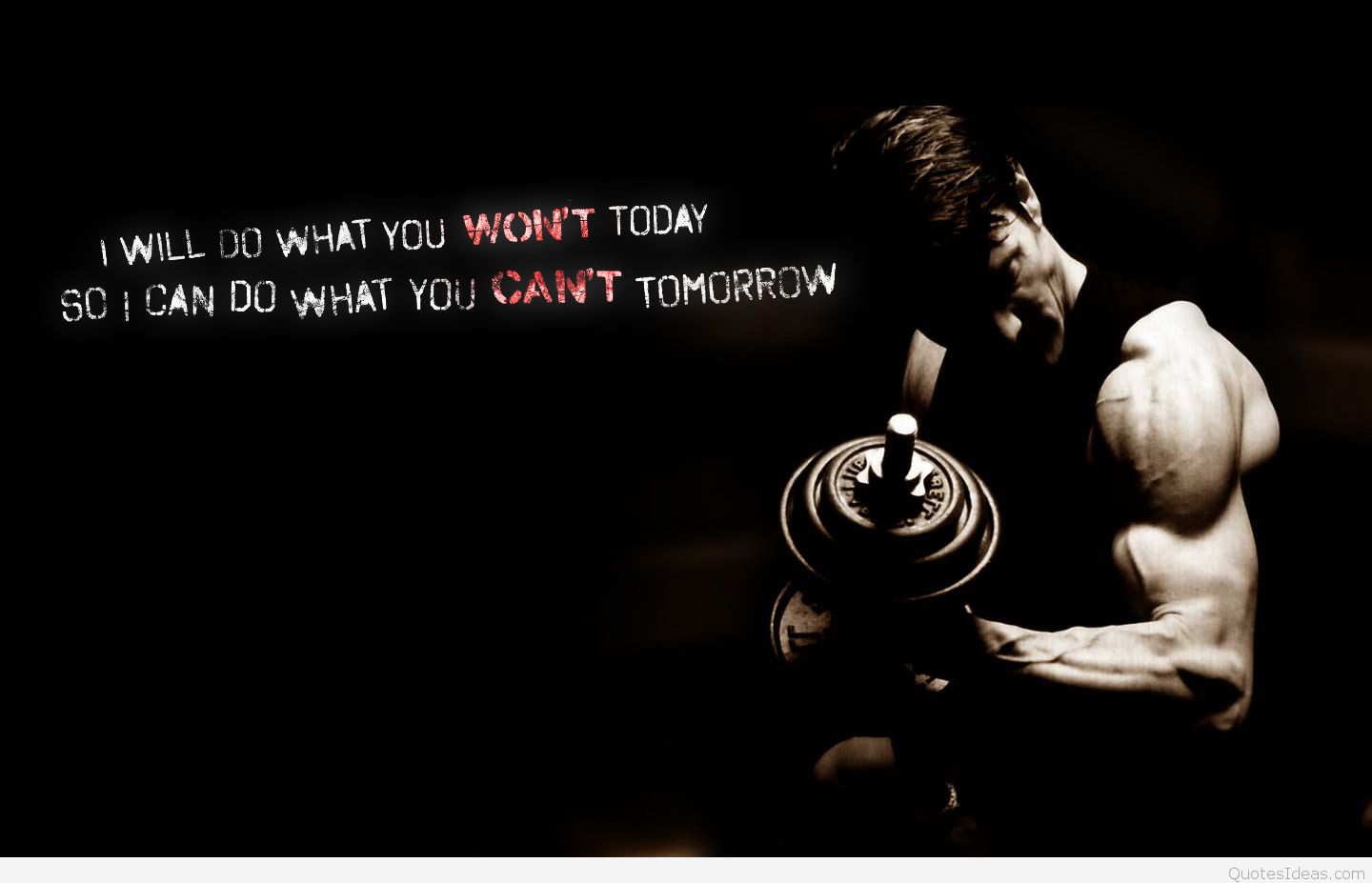 fitness quote wallpaper