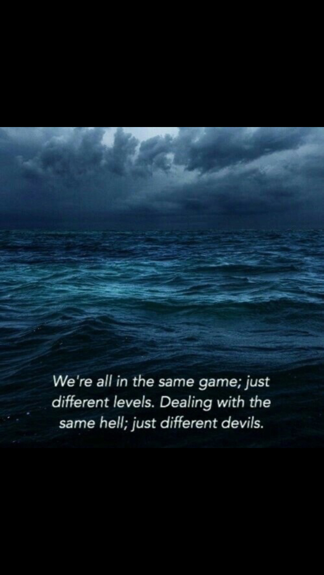 Dark, Demons, Grunge - Quotes About The Dark Ocean - HD Wallpaper 