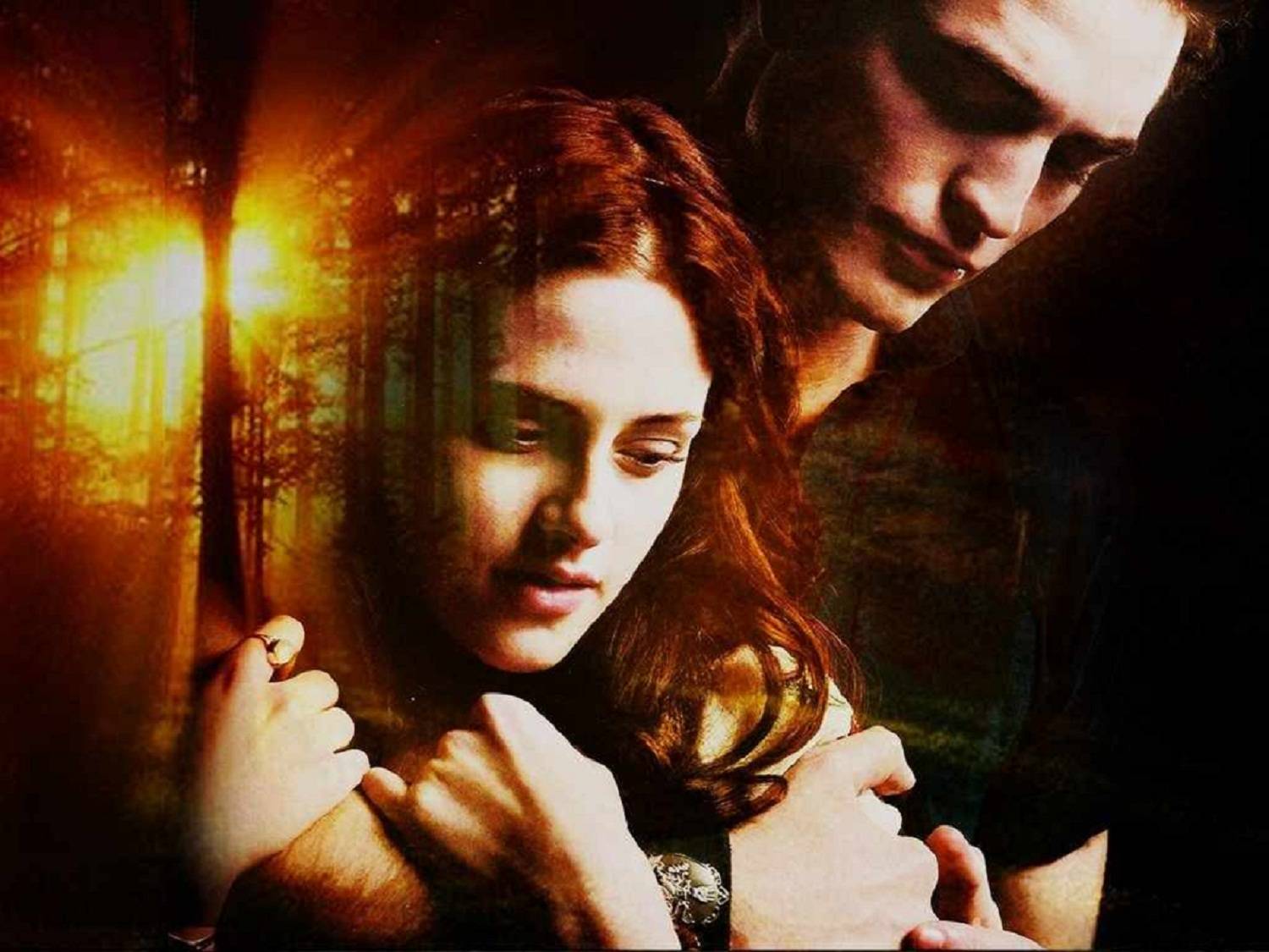 Twilight Saga Wallpapers Wallpaper - Edward Cullen Bella Cullen - HD Wallpaper 