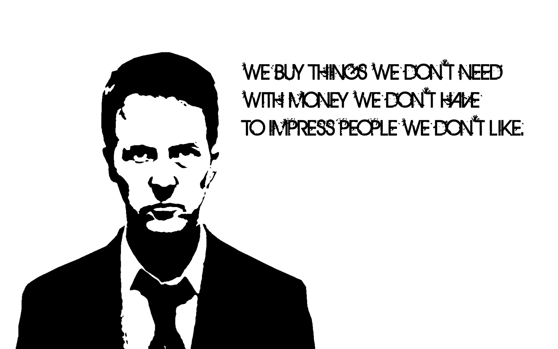Fight Club Wallpaper Quote - HD Wallpaper 
