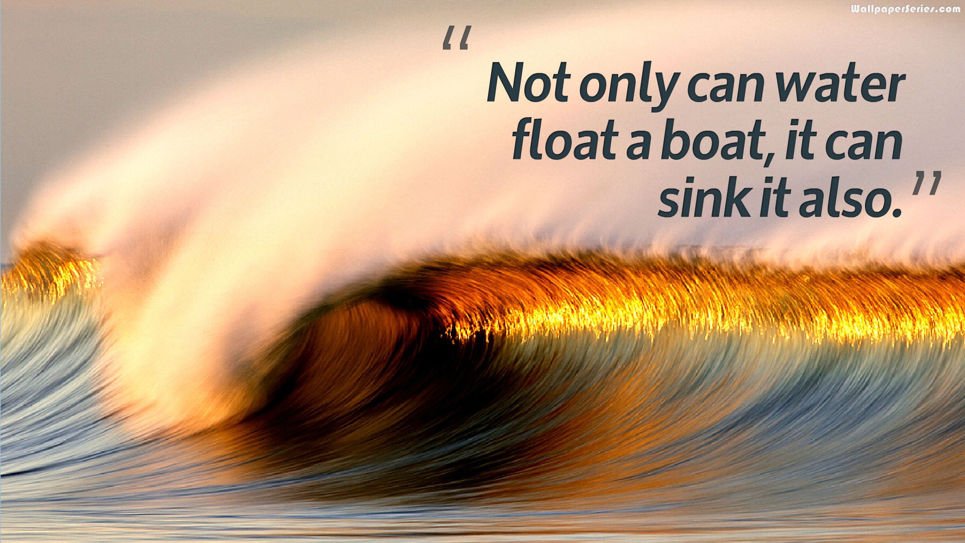 Nature Quotes Wallpaper - Cool Pictures Of Waves - HD Wallpaper 
