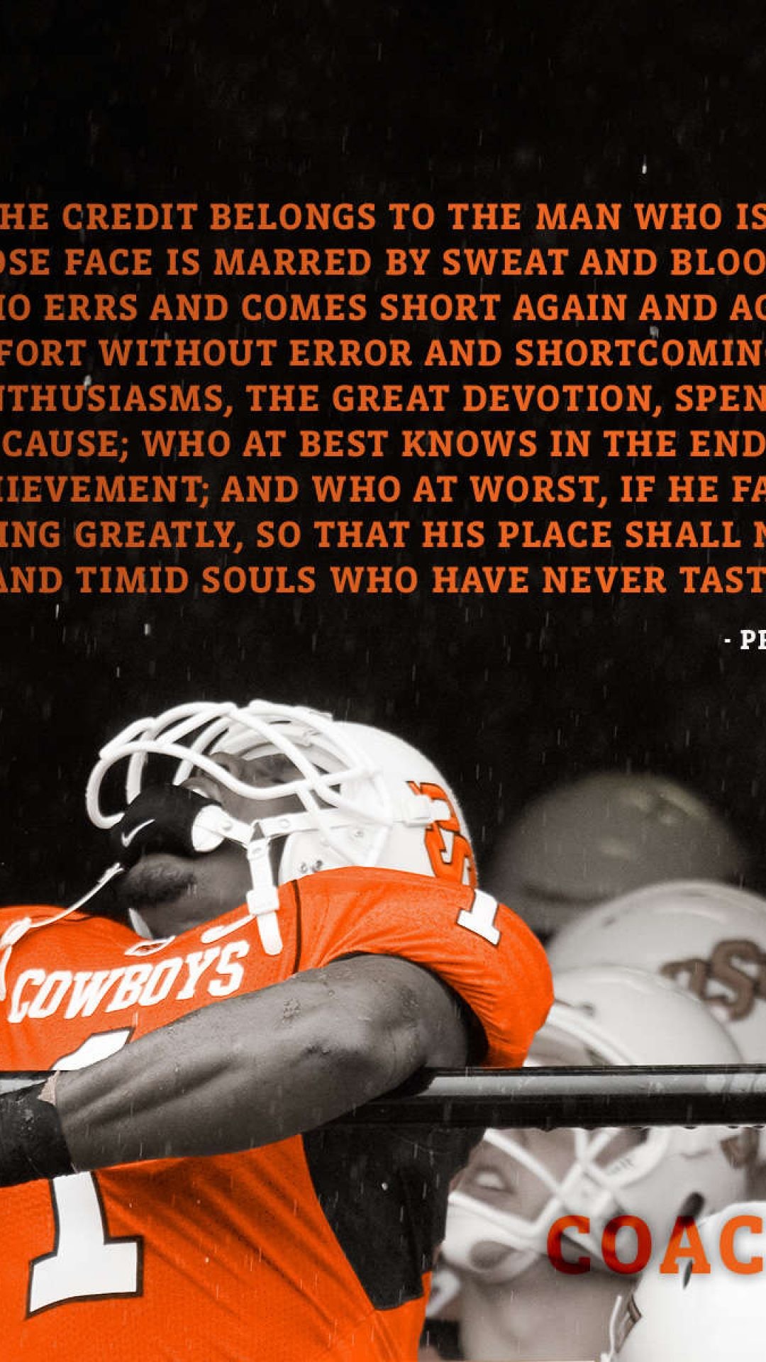 Football Inspirational Quotes Wallpaper 
 Data-src - Oklahoma State Football Quotes - HD Wallpaper 