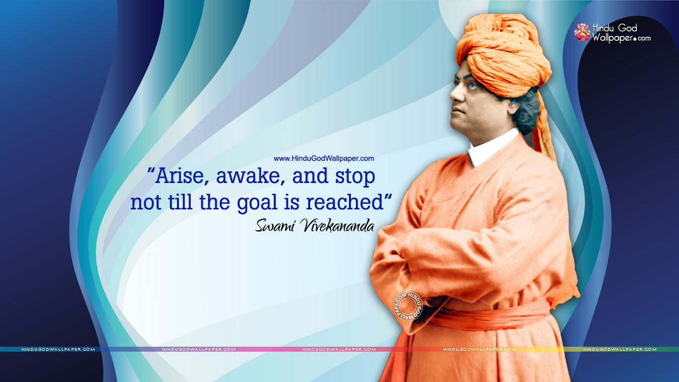 Swami Vivekananda Quotes Wallpapers - Swami Vivekananda Background -  1366x768 Wallpaper 