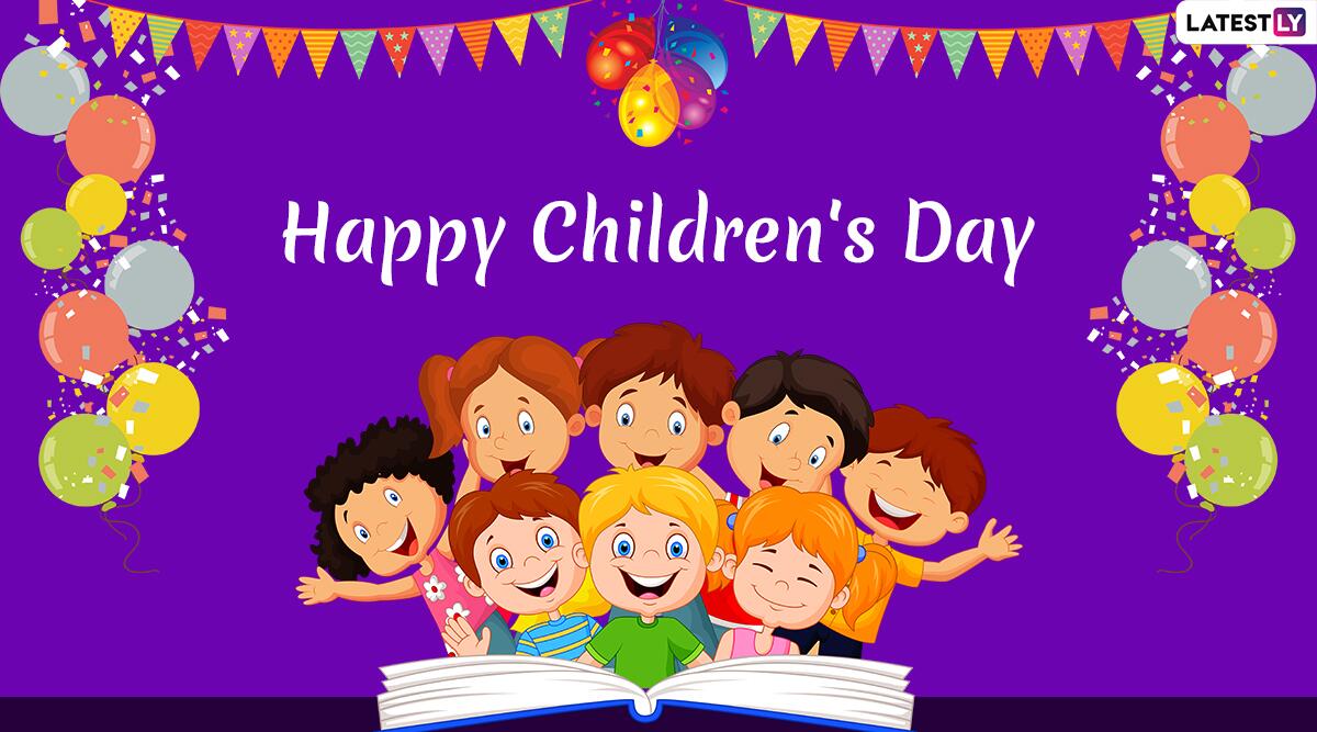 Happy Children’s Day 2019 Wishes In English And Hindi - Happy Children's Day 2019 - HD Wallpaper 