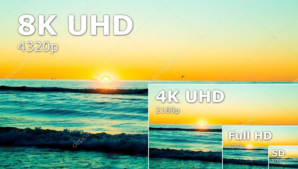 8k Compare To Hd - HD Wallpaper 