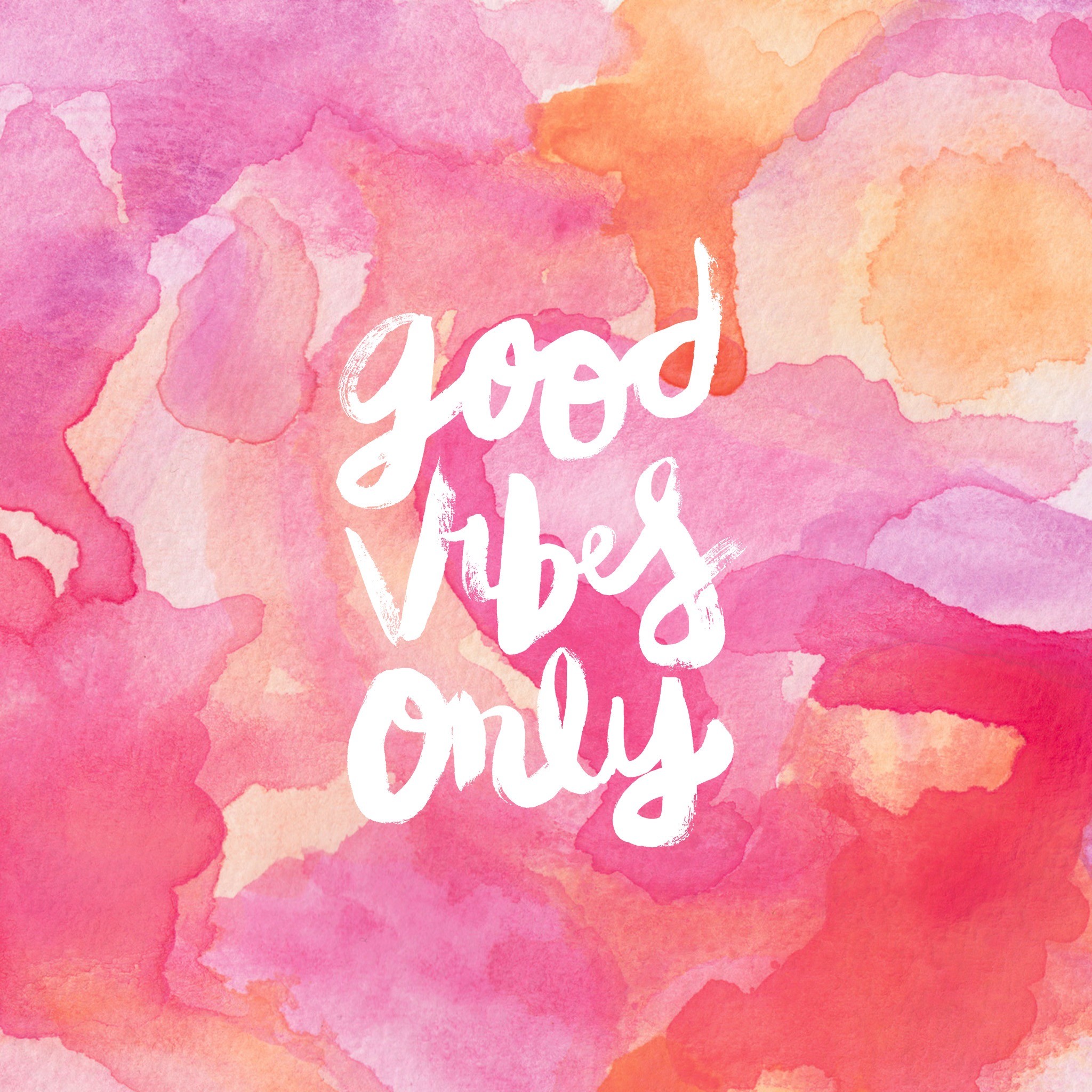 Motivational And Inspirational Quotes Iphone Cell Phone - Good Vibes Only Cute - HD Wallpaper 