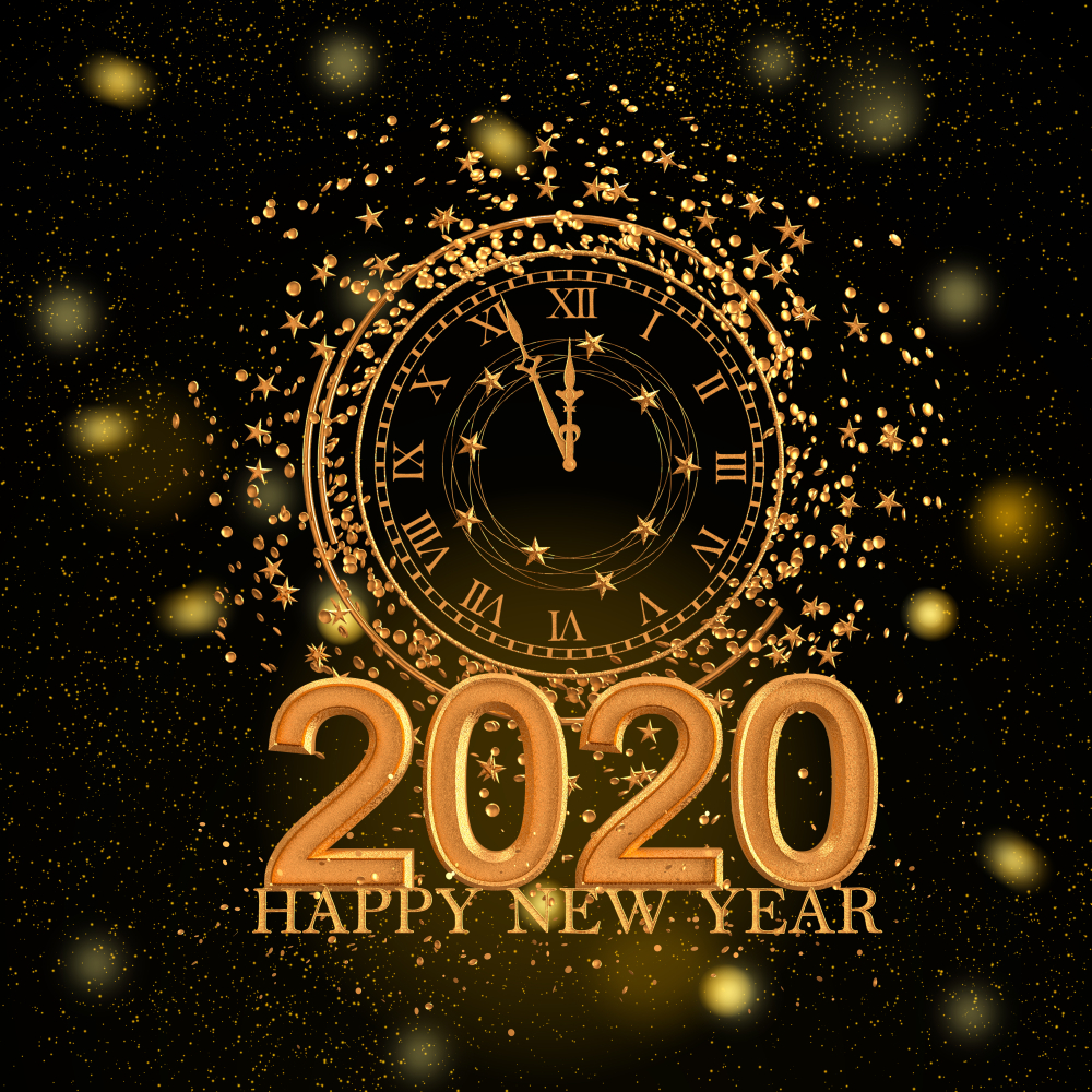 Happy New Year 2020 Advance Quotes Wallpaper Hd - Advance Happy New Year 2020 - HD Wallpaper 