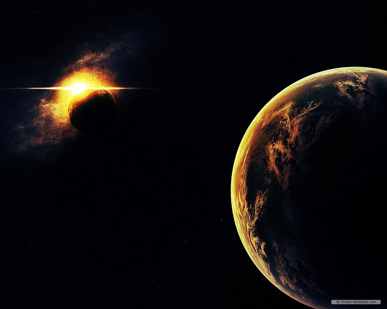 Free Photography Wallpaper - Solar Eclipse - HD Wallpaper 