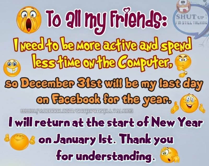 Funny New Years Quote For Friends - Last Day Of December Quotes - 800x634  Wallpaper 