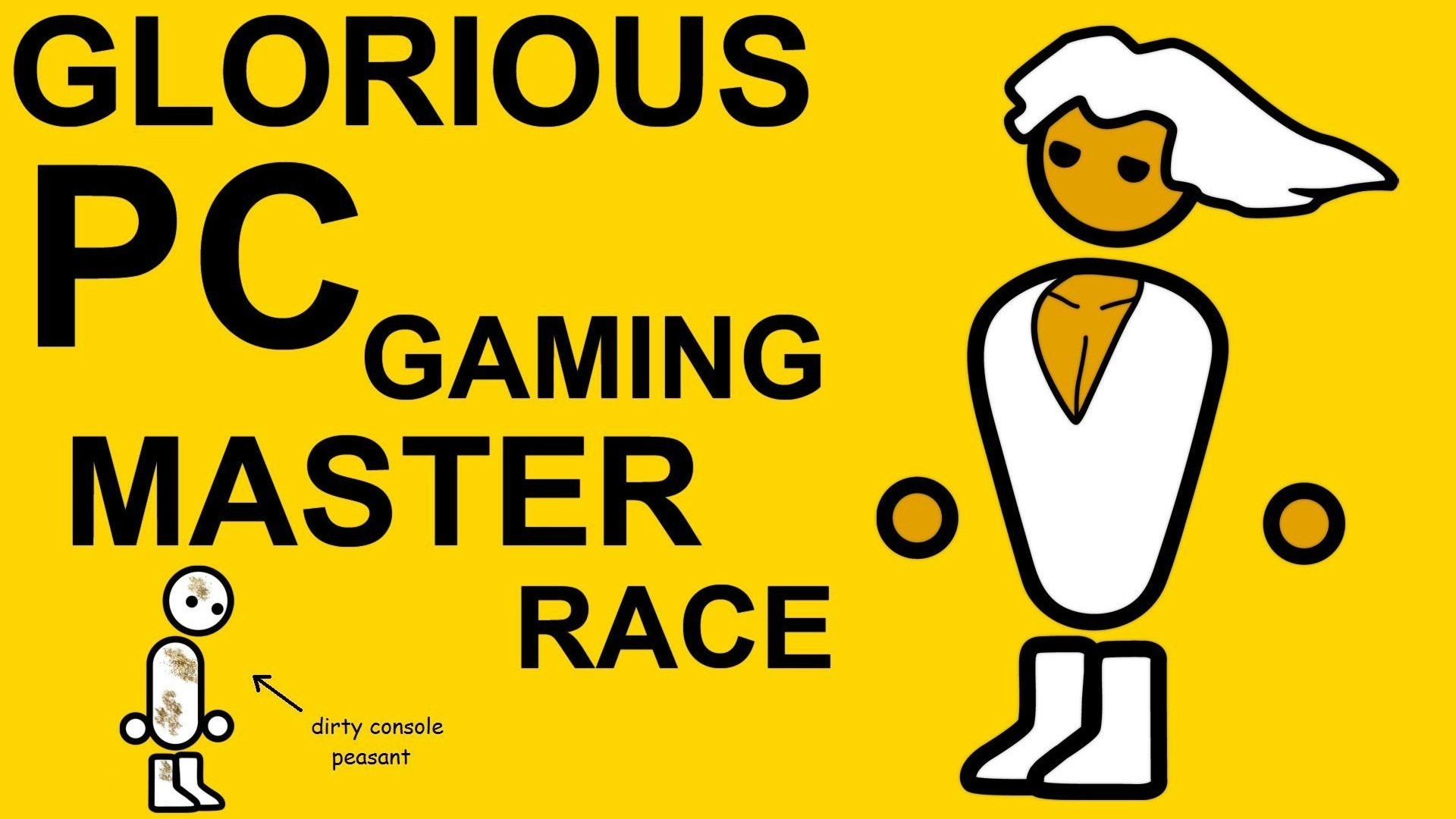 Video Games Humor Quotes Funny Wallpaper 
 Data-src - Glory Pc Master Race - HD Wallpaper 
