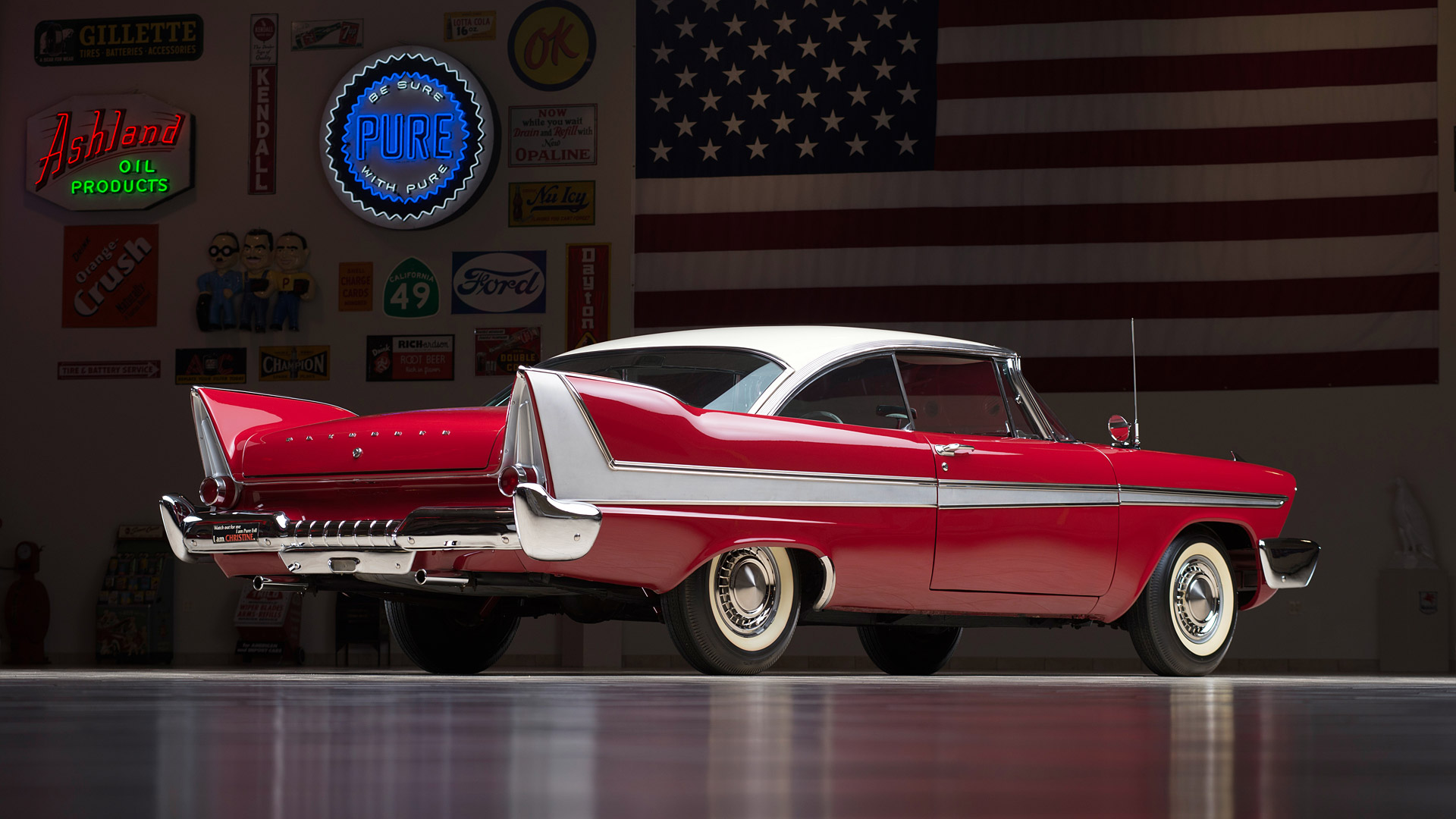 Christine 1958 Plymouth Fury - HD Wallpaper 
