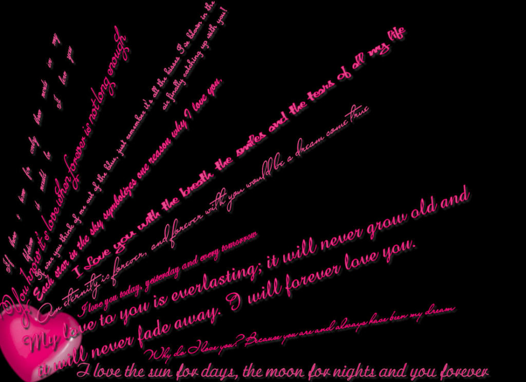 Love Quotes For Him - HD Wallpaper 