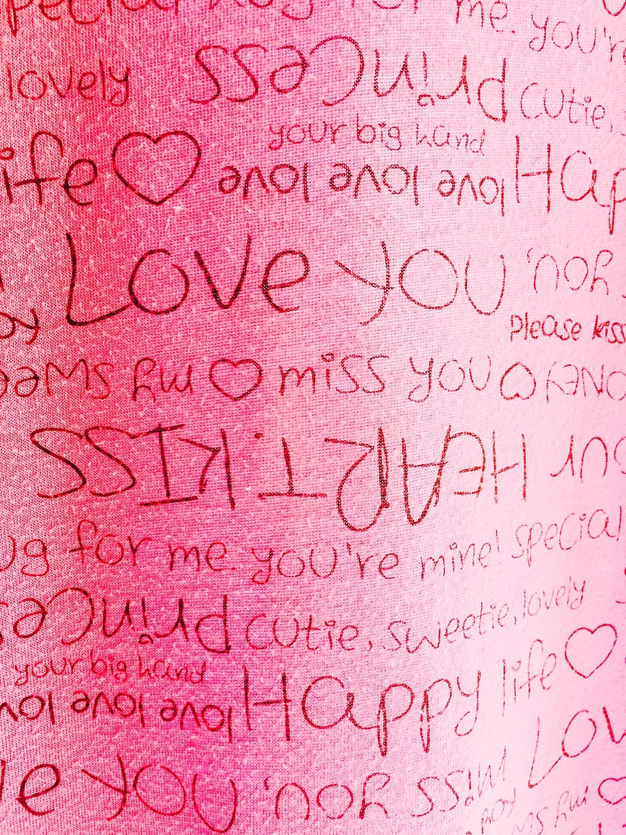 Thoughts, Love Story, Words, No People, Pink Color, - Thought - HD Wallpaper 