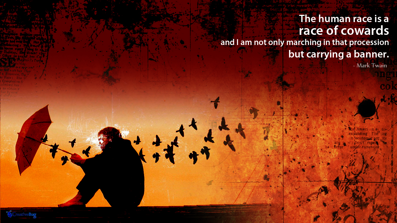 Mark Twain Wallpaper Facebook Cover - Album Art Radical Face Welcome Home Son - HD Wallpaper 