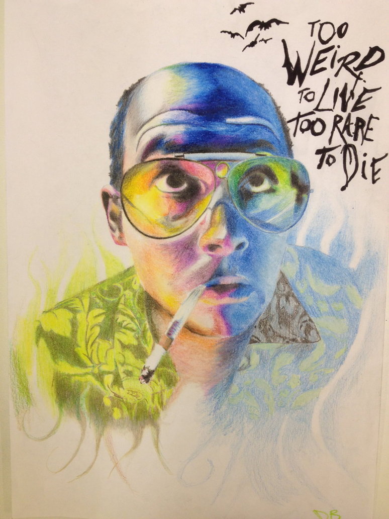 Hq Definition Magnificent Fear And Loathing In Las - Too Weird To Live Too - HD Wallpaper 
