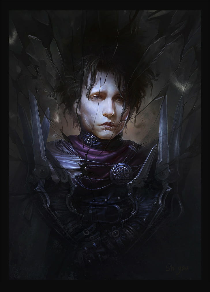 Edward Scissorhands, Sadness, Hd Wallpaper - Iphone 6 Edward Scissorhands - HD Wallpaper 