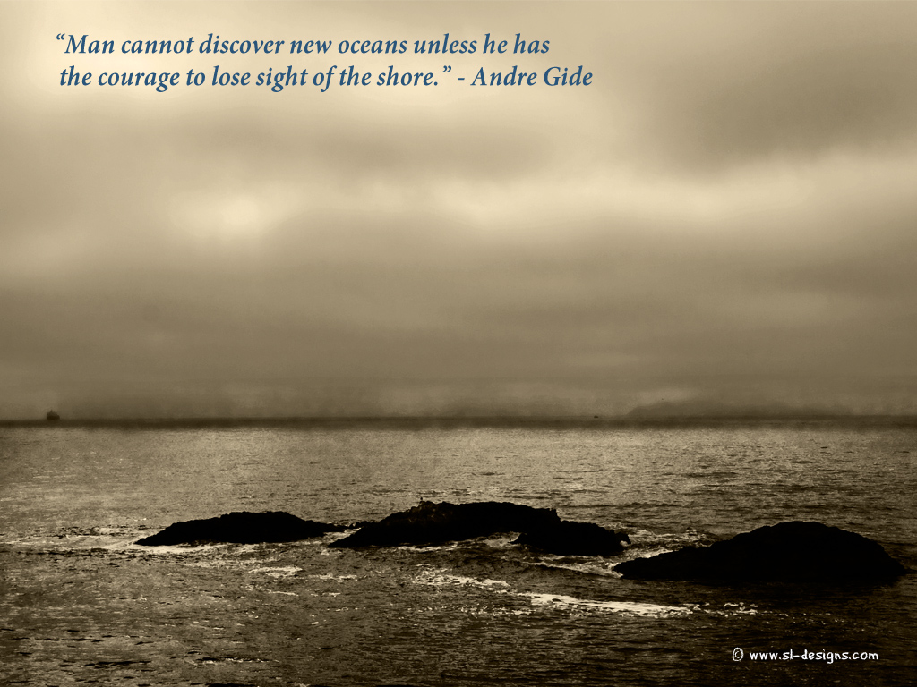 Wallpaper With Quotes About Life - Quotes Of Andre Gide - HD Wallpaper 