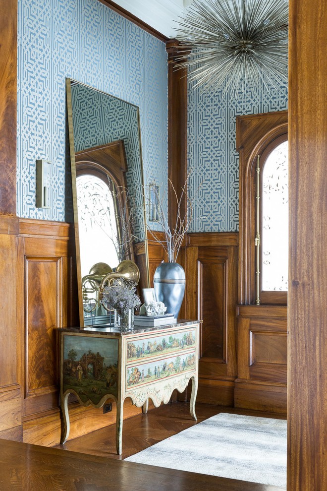 San Francisco David Hicks Wallpaper With Midcentury - Interior Design - HD Wallpaper 