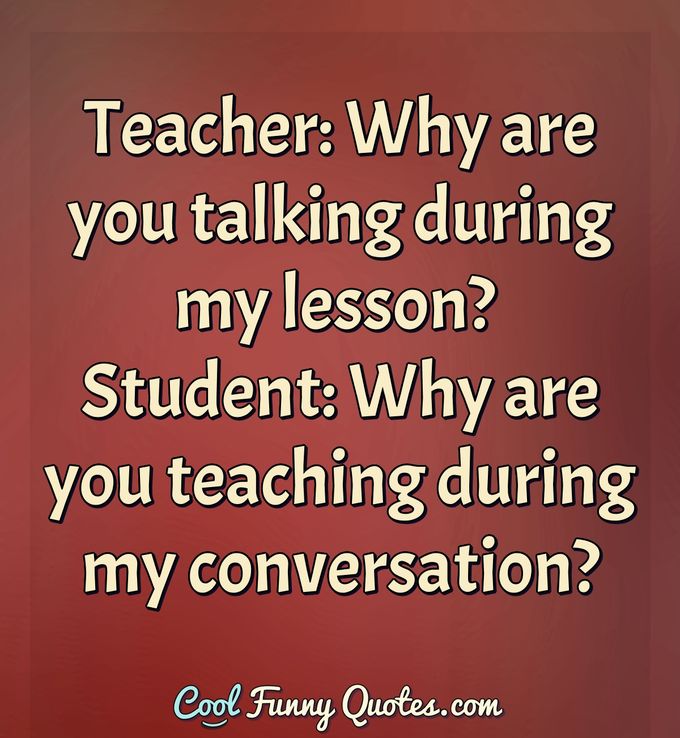 Funny Quotes For Teacher - HD Wallpaper 