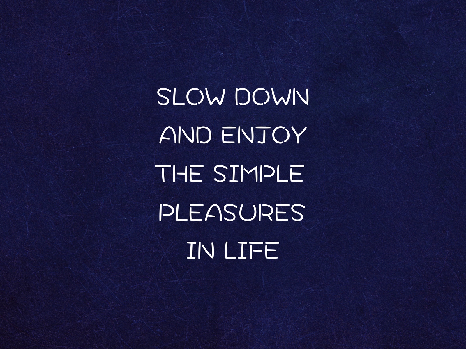 Wallpaper Inscription, Life, Quote, Motivation, Simplicity - Cobalt Blue - HD Wallpaper 
