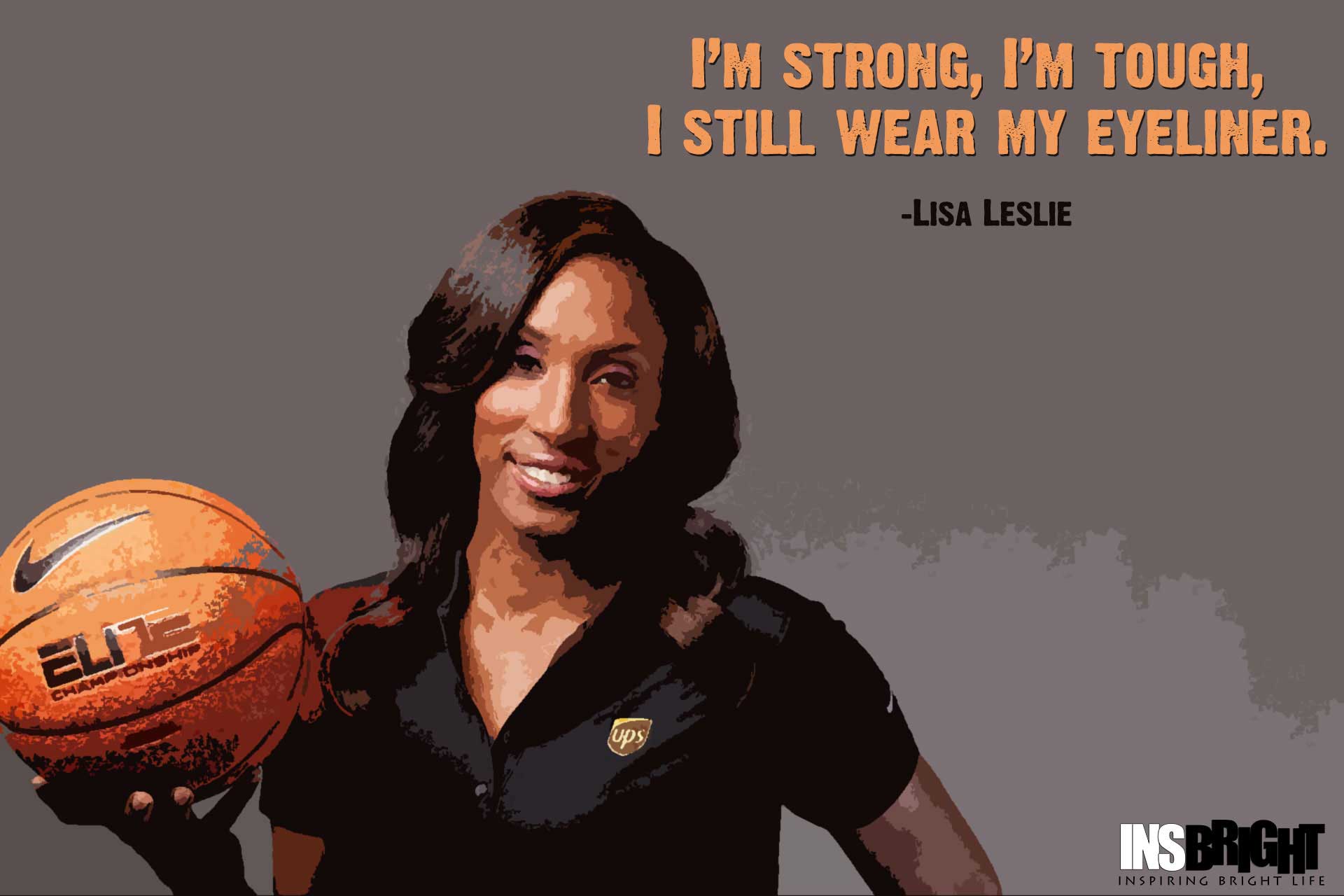 Girls Basketball Quotes By Lisa Leslie - Female Basketball Player Leslie - HD Wallpaper 