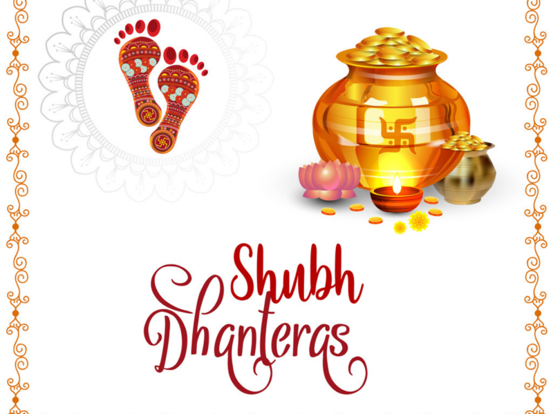 Happy Dhanteras Diwali Wishes - HD Wallpaper 