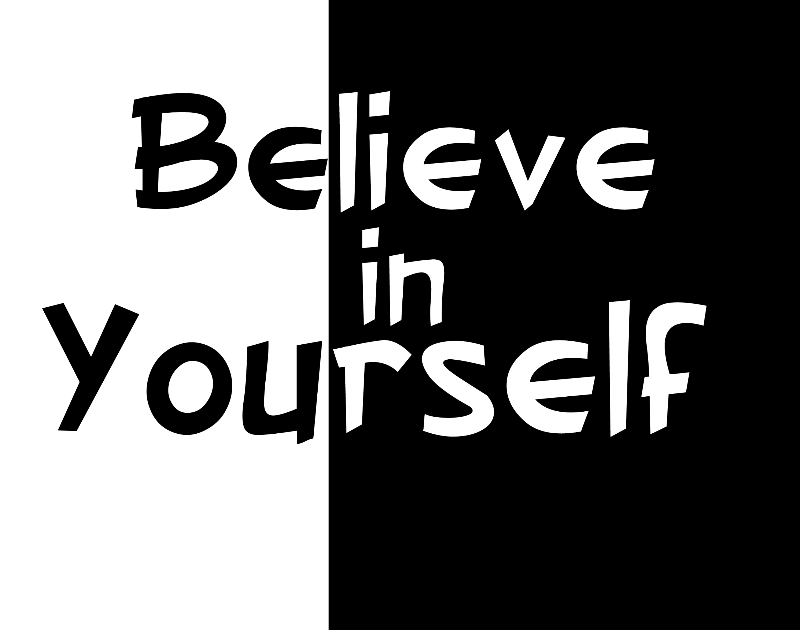 Motivational Wallpaper Black And White - HD Wallpaper 