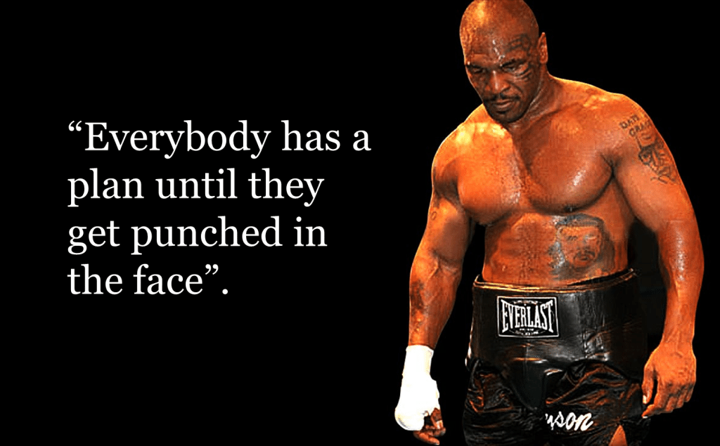 Mike Tyson Punch Quote - HD Wallpaper 