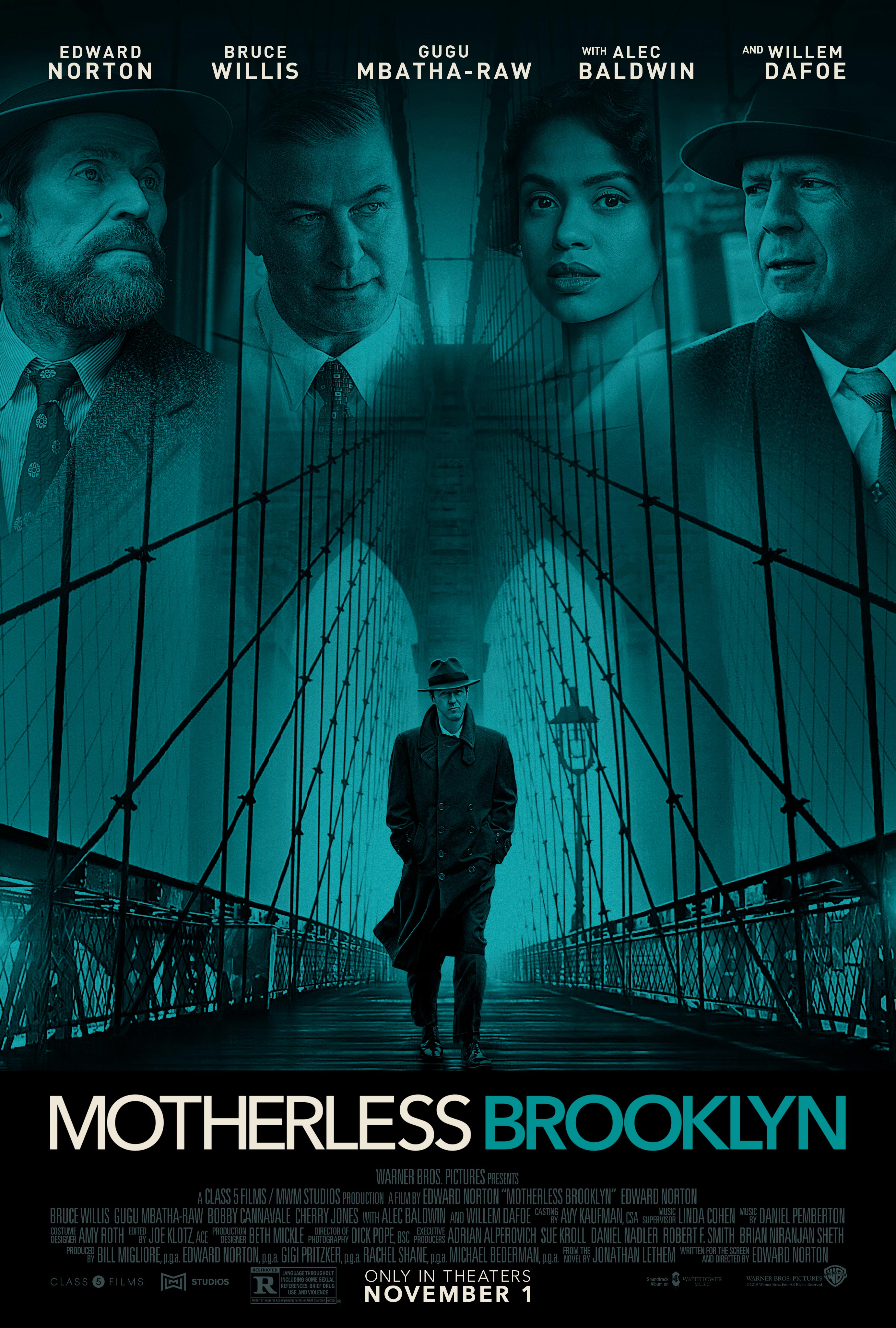 Motherless Brooklyn Edward Norton Trailer - HD Wallpaper 